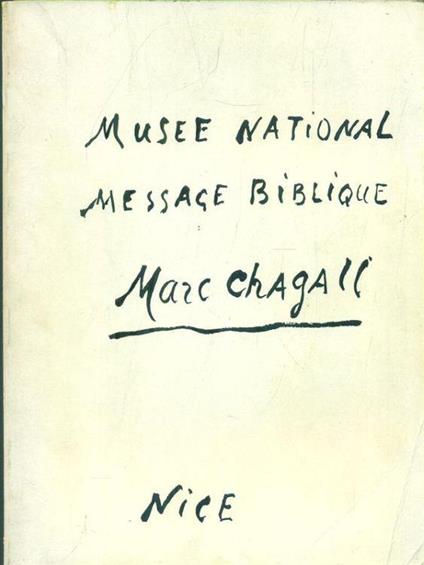 National Museum Message Biblique Marc Chagall - copertina