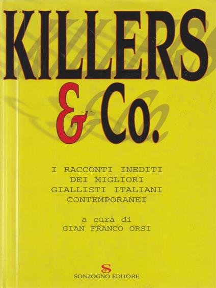 Killers & Co - Gian Franco Orsi - copertina