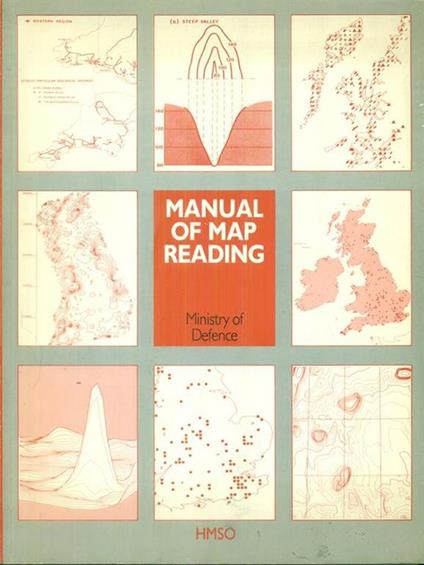 Manual of map reading - copertina