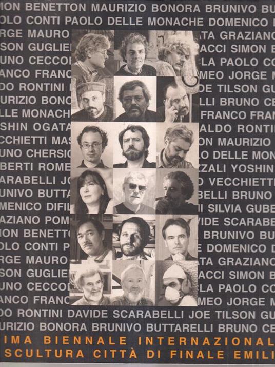 Prima biennale internazionale di scultura città di Finale Emilia - copertina