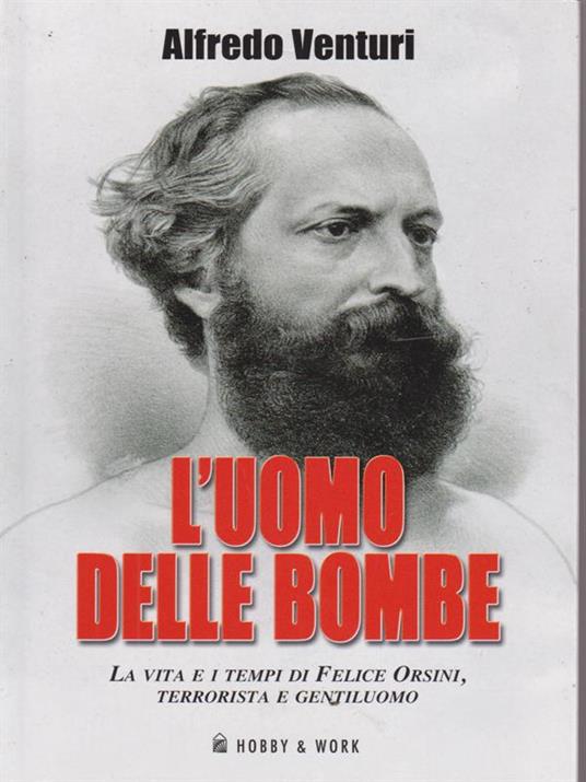 L' uomo delle bombe - Alfredo Venturi - copertina