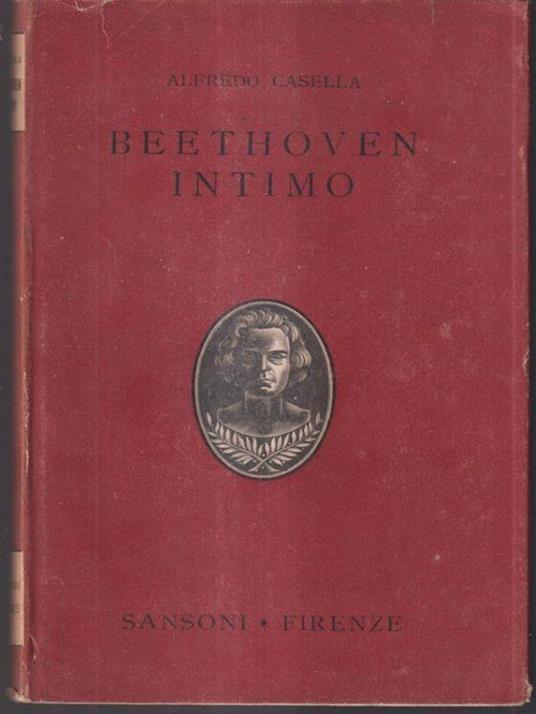 Beethoven intimo - Alfredo Casella - copertina