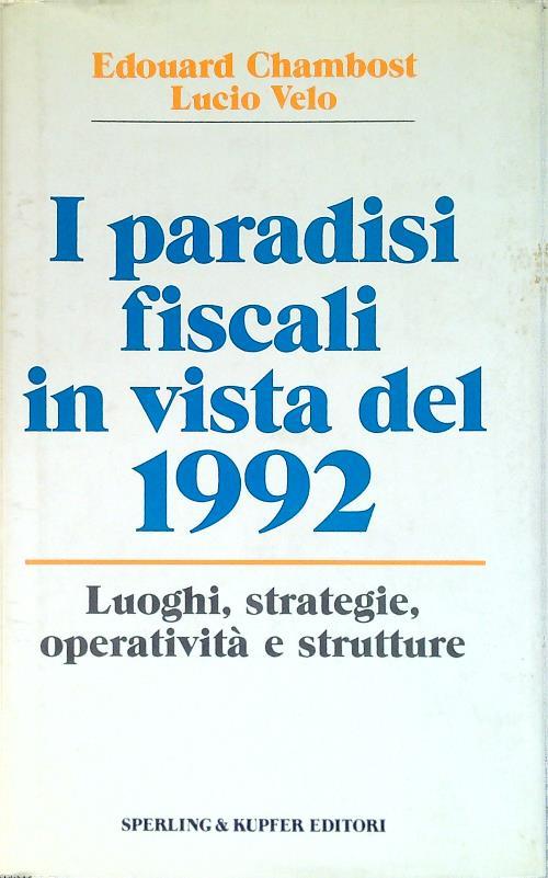 I paradisi fiscali in vista del 1992