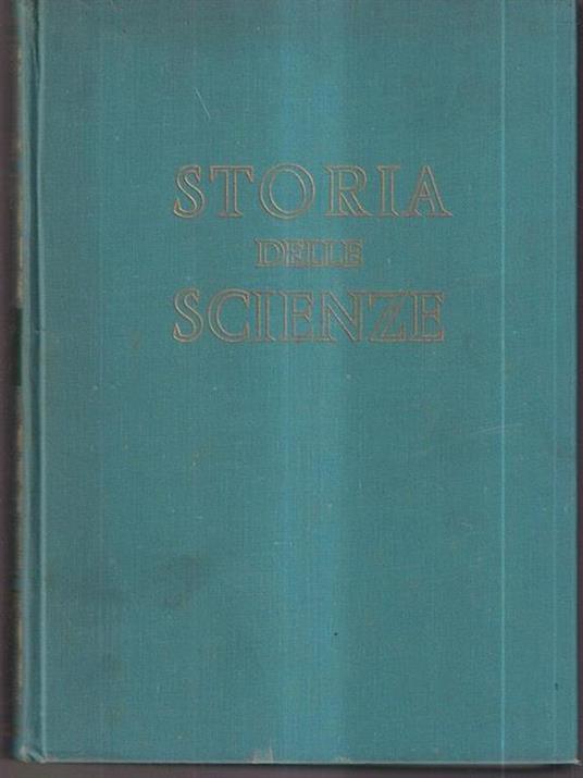 Storia delle scienze 3 tomi in 4vv - Nicola Abbagnano - copertina