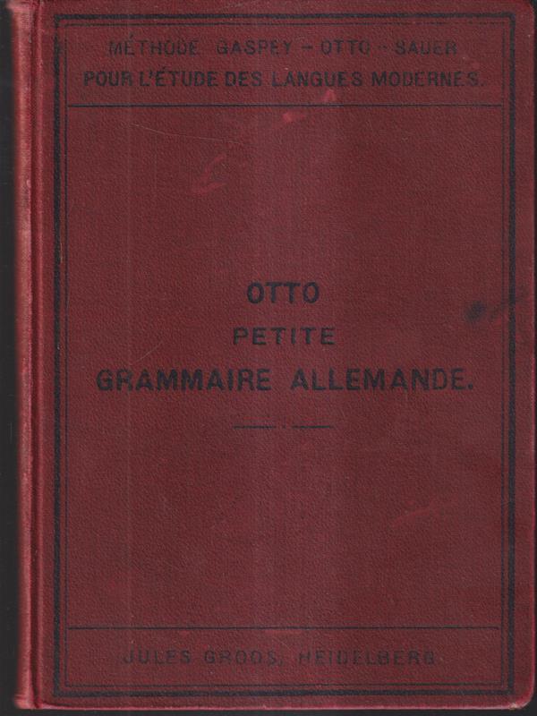 Petite grammaire allemande