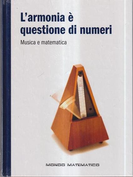 L' armonia è questione di numeri - copertina