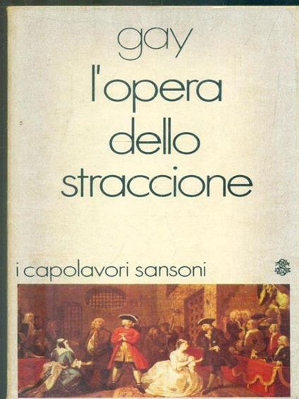 L' opera dello straccione - John Gay - copertina
