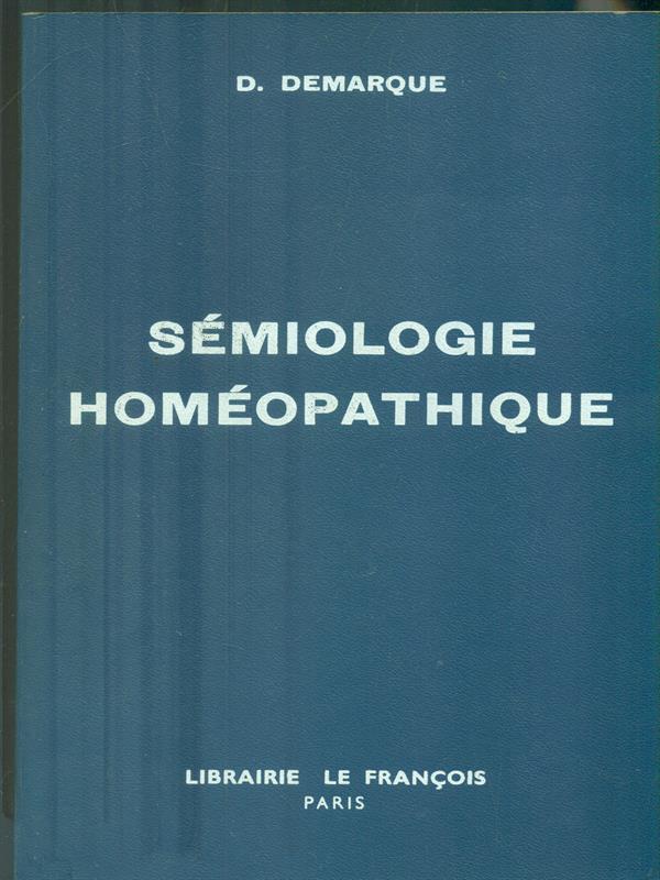 Semiologie homeopathique