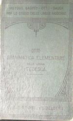 Grammatica elementare della lingua tedesca