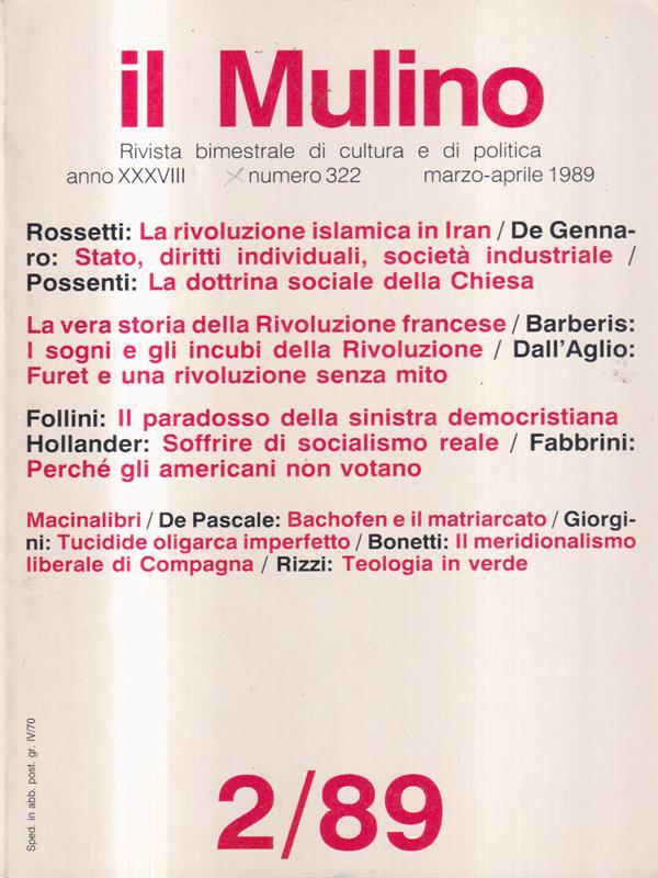 Il Mulino 2/89