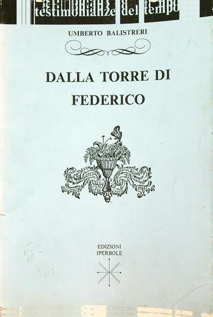 Dalla torre di federico - Umberto Balistreri - copertina