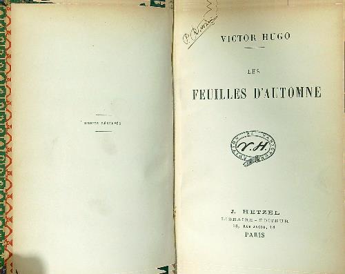 Les feuilles d'automne