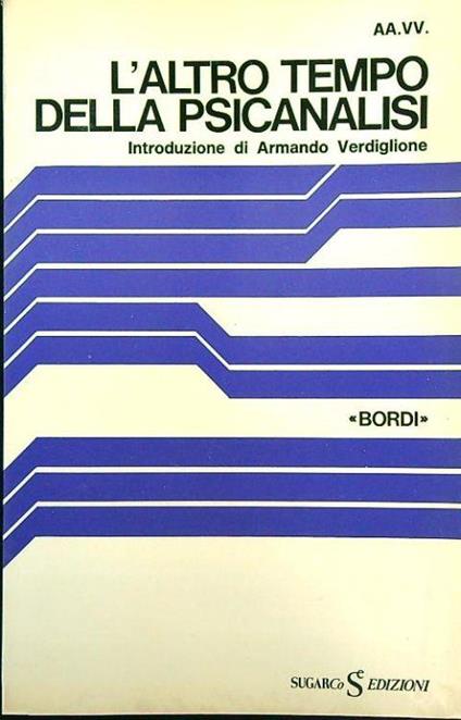 L' altro tempo della psicanalisi - copertina