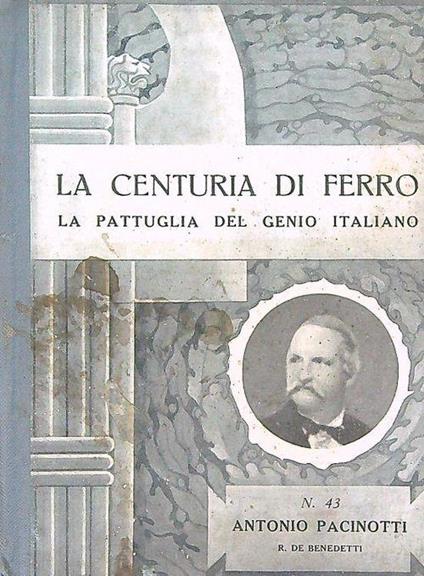 Antonio Pacinotti - De Benedetti - copertina