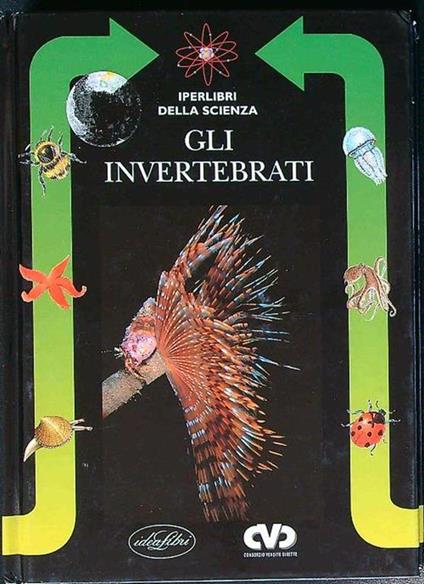 Gli invertebrati - Giuseppe Carpaneto - copertina
