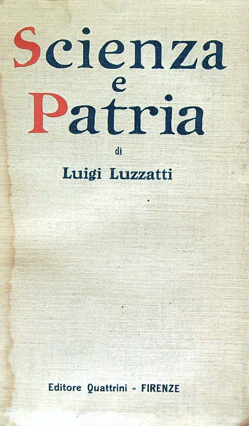 Scienza e patria