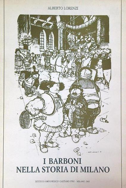 I barboni nella storia di Milano - Alberto Lorenzi - copertina