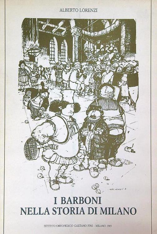 I barboni nella storia di Milano - Alberto Lorenzi - copertina