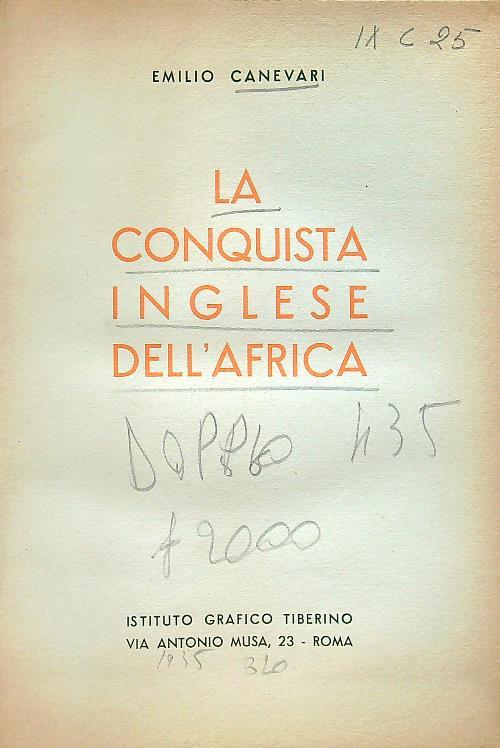 La conquista inglese dell'Africa