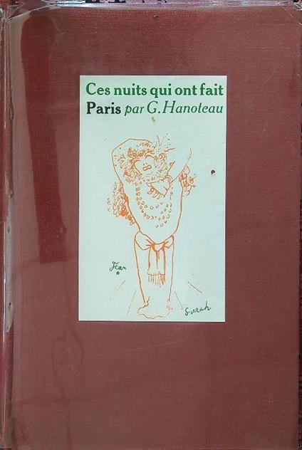 Ces nuits qui ont fait - G. Hanoteau - copertina