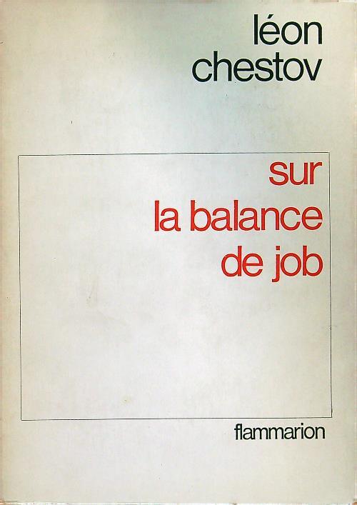 Sur la balance de job
