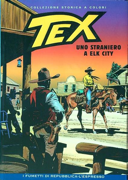 Tex - Uno straniero a Elk City - Bonelli - copertina