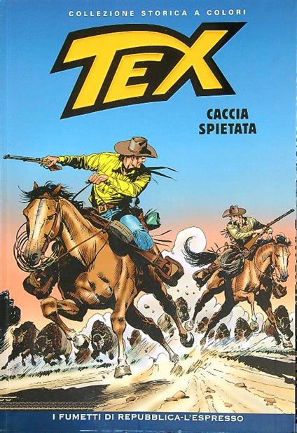 Tex. Caccia spietata - Gianluigi Bonelli - copertina