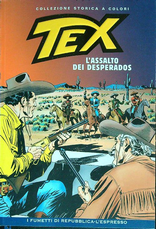 Tex. L'assalto dei desperados - Gianluigi Bonelli - copertina