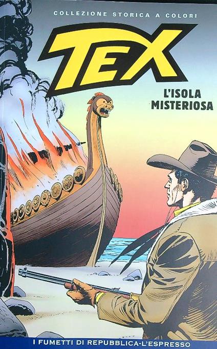 Tex 99. L'isola misteriosa - copertina