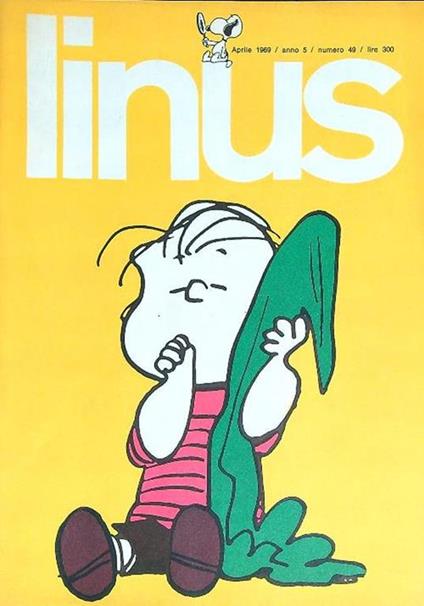 Linus numero 49/aprile 1969 - copertina