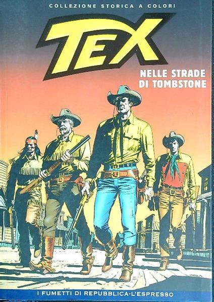 Tex. Nelle strade di Tombstone - Gianluigi Bonelli - copertina