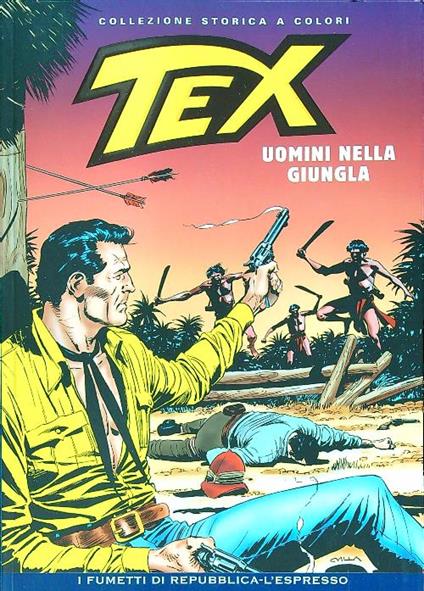 Tex - Uomini nella giungla - copertina