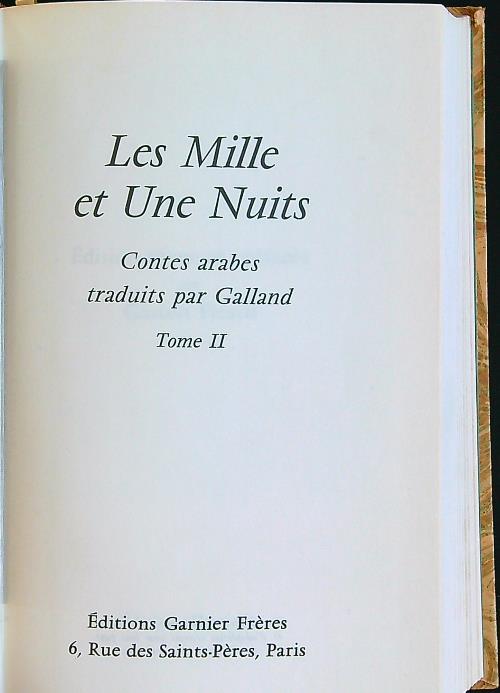 Les mille et une nuits tome 2