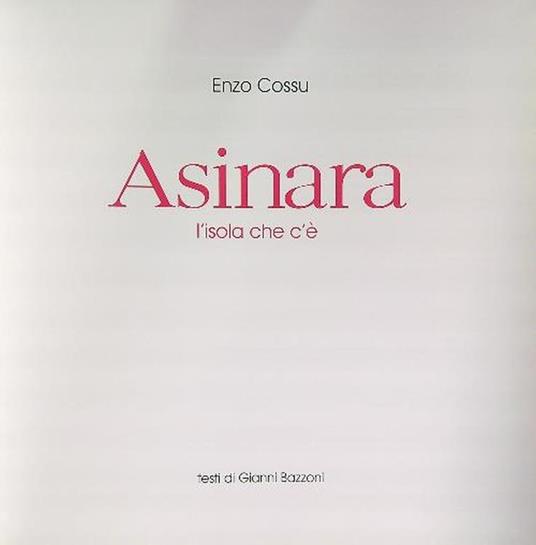 Asinara l'isola che c'è - Enzo Cossu - copertina