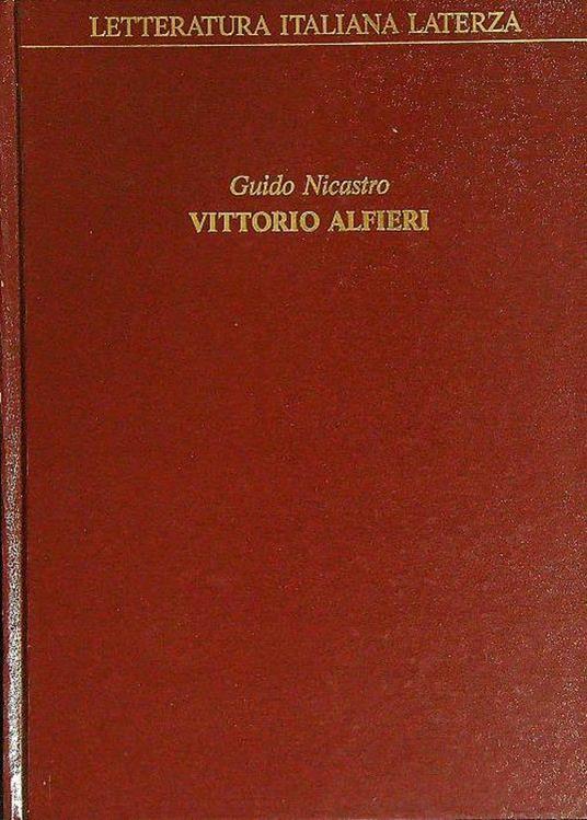 Vittorio Alfieri - Guido Nicastro - copertina