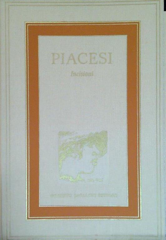 Piacesi. Incisioni - copertina