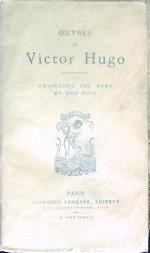 Oeuvres de Victor Hugo - Les chansons des rues