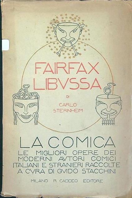 Fairfax Libussa - Carl Sternheim - copertina