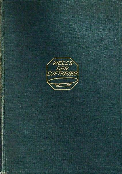 Der luftkrieg - Herbert G. Wells - copertina