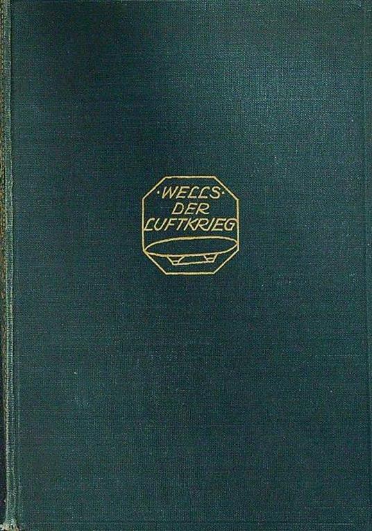 Der luftkrieg - Herbert G. Wells - copertina