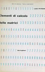 Elementi di calcolo delle matrici