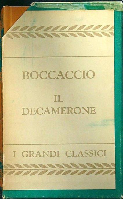 Decamerone 2vv - Giovanni Boccaccio - copertina