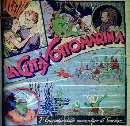 Gordon n. 2-5-6-8-9/1946 - n. dal 10 al 26/1947 e n. 30/1948 - copertina