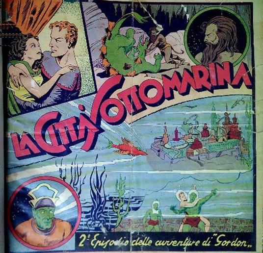 Gordon n. 2-5-6-8-9/1946 - n. dal 10 al 26/1947 e n. 30/1948 - copertina