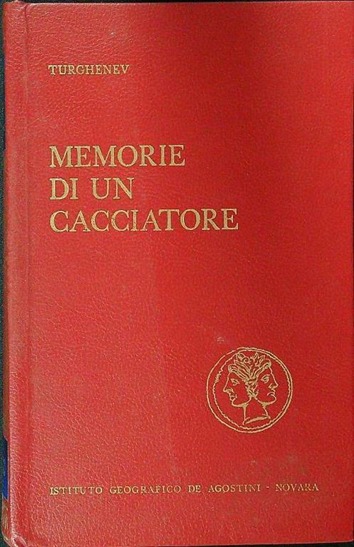Memorie di un cacciatore - Turghenev - copertina