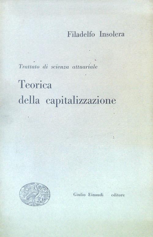 Teorica della capitalizzazione
