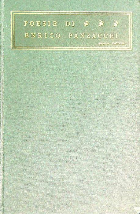 Poesie - Enrico Panzacchi - copertina