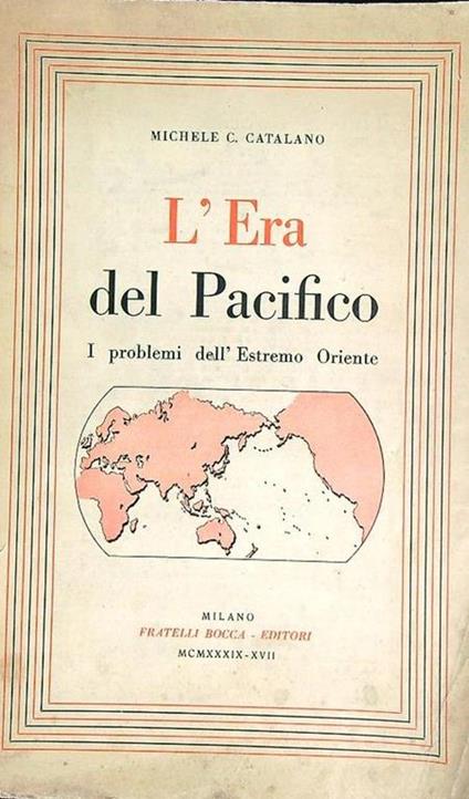 L' era del pacifico - Michele Catalano - copertina