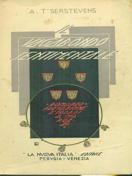 Il vagabondo sentimentale - A. T Serstevens - copertina