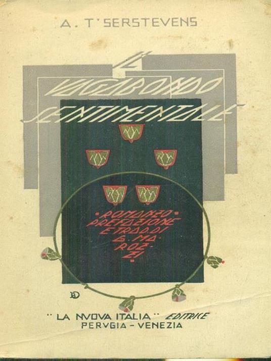 Il vagabondo sentimentale - A. T Serstevens - copertina